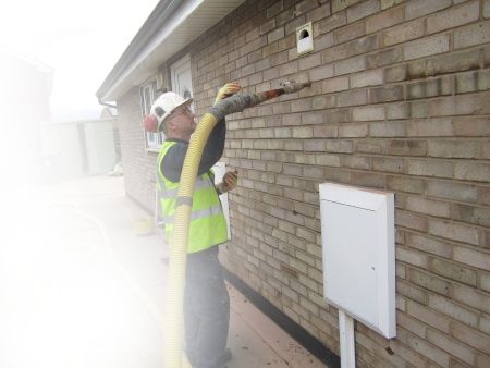 Cavity wall insulation installers